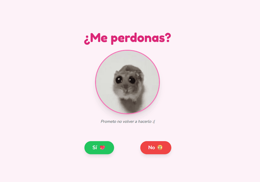 ¿Me Perdonas? - El Botón Escurridizo
