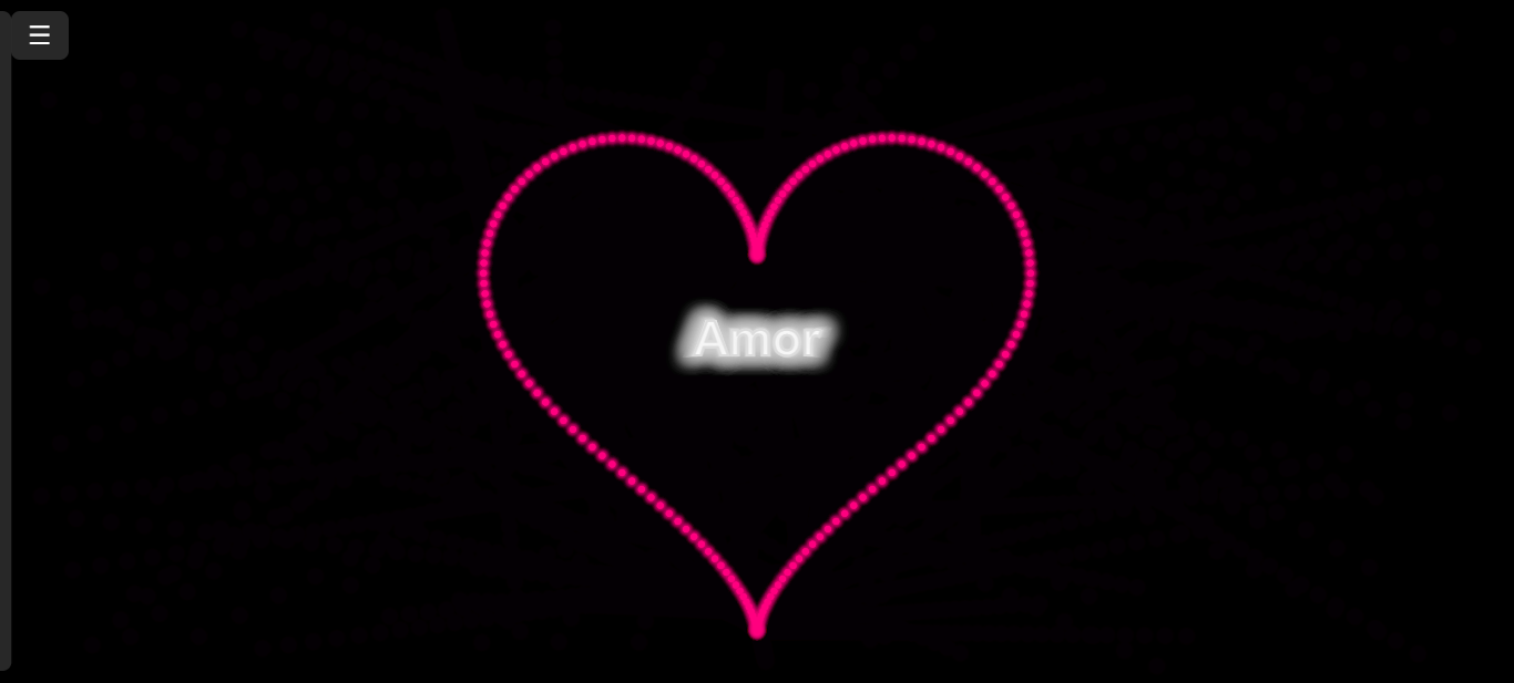 Corazón de Partículas Interactivo con Nombre Personalizable